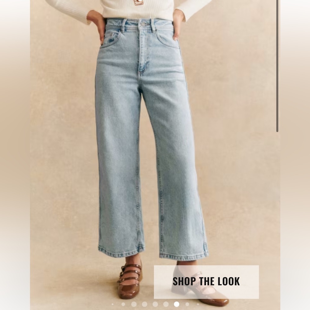Sezane Le Crop Jeans